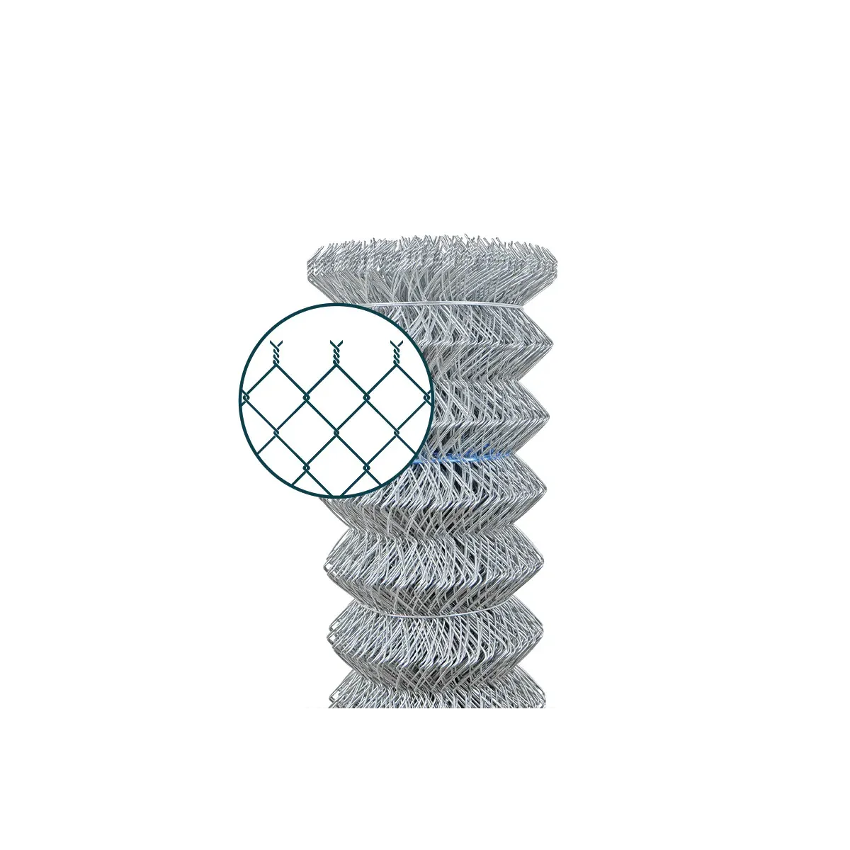 Grillage simple torsion galvanisé riche fil Ø2,1mm
